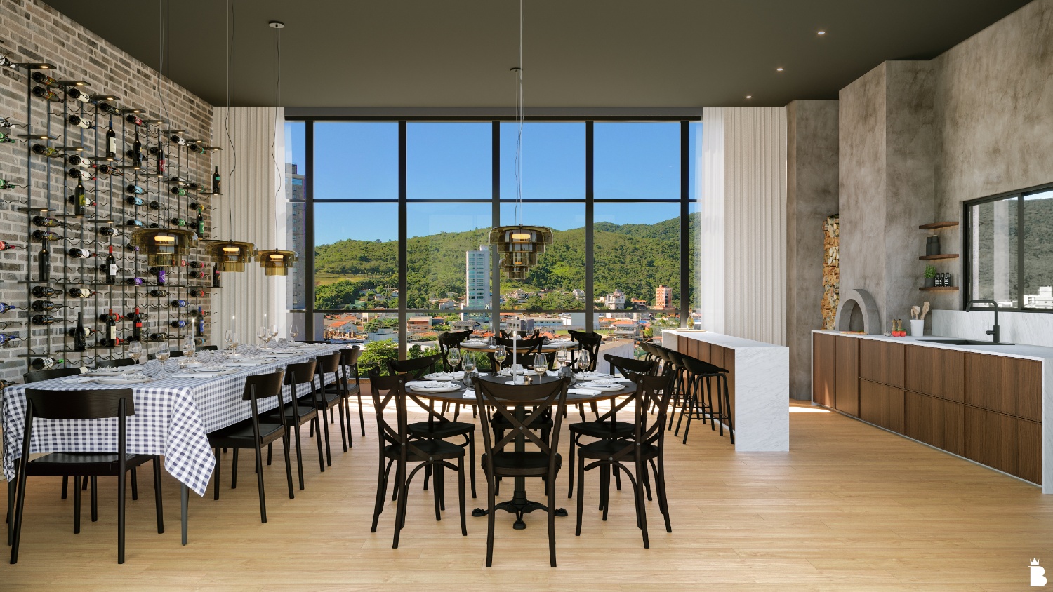 Apartamento o Edifício Blue Building em Porto Belo - foto 8