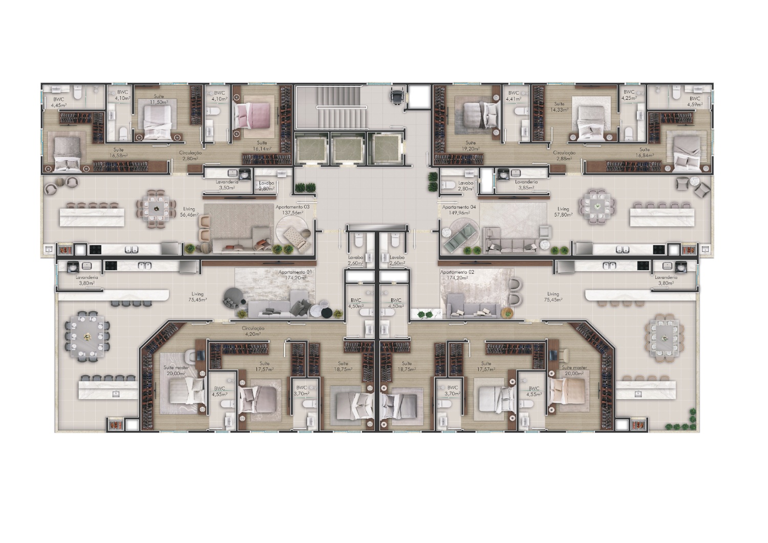 Apartamento no Edifício Port Said em Porto Belo - foto 23