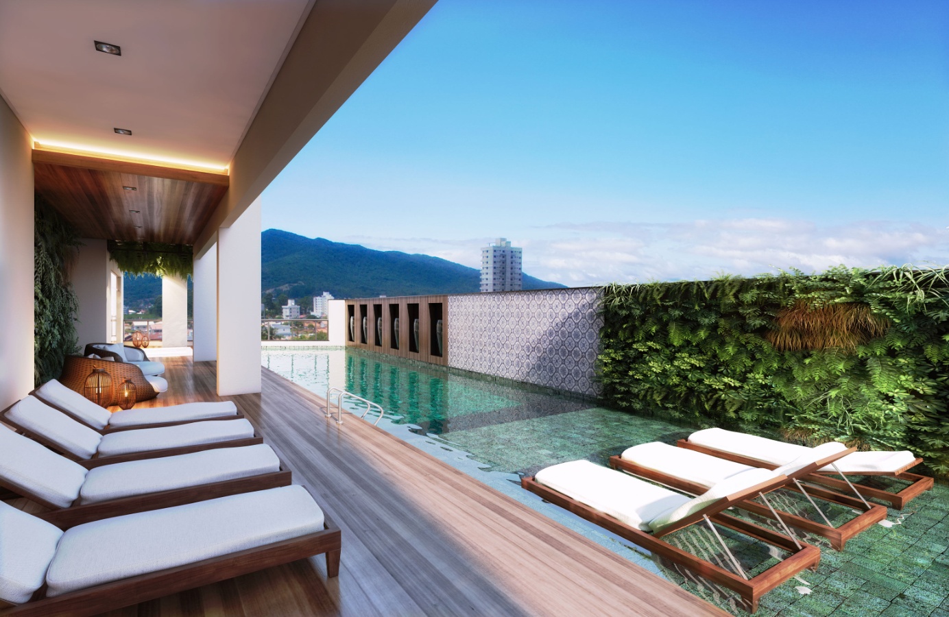 Apartamento no Ed. Veneza Residence em Meia Praia em Itapema
