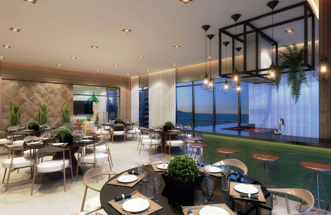 Apartamento no Ed. Veneza Residence em Meia Praia em Itapema
