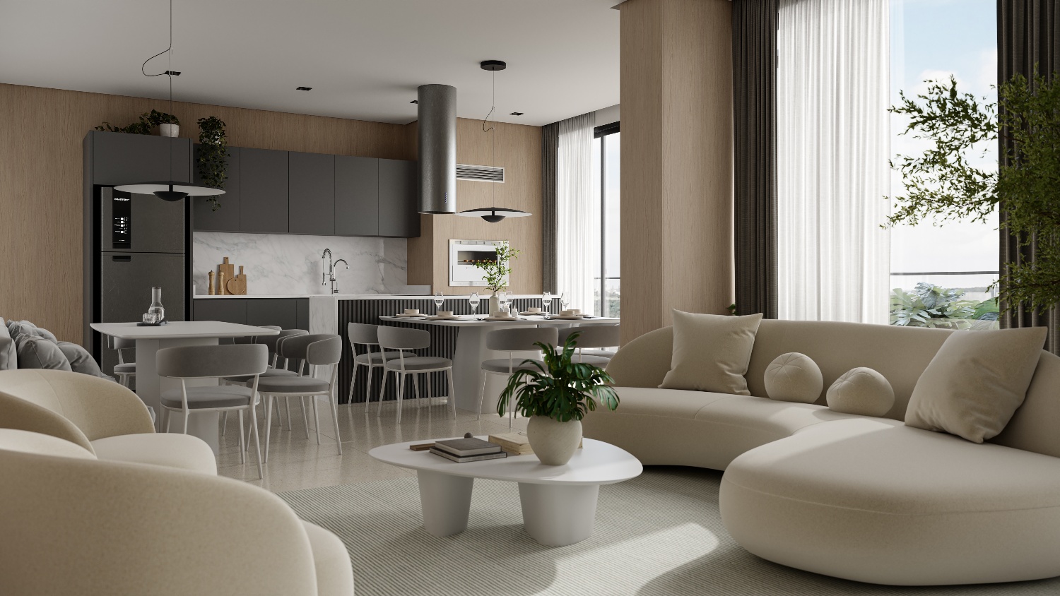 Apartamento no Edifício Positano Residencial em Praia Brava - foto 5