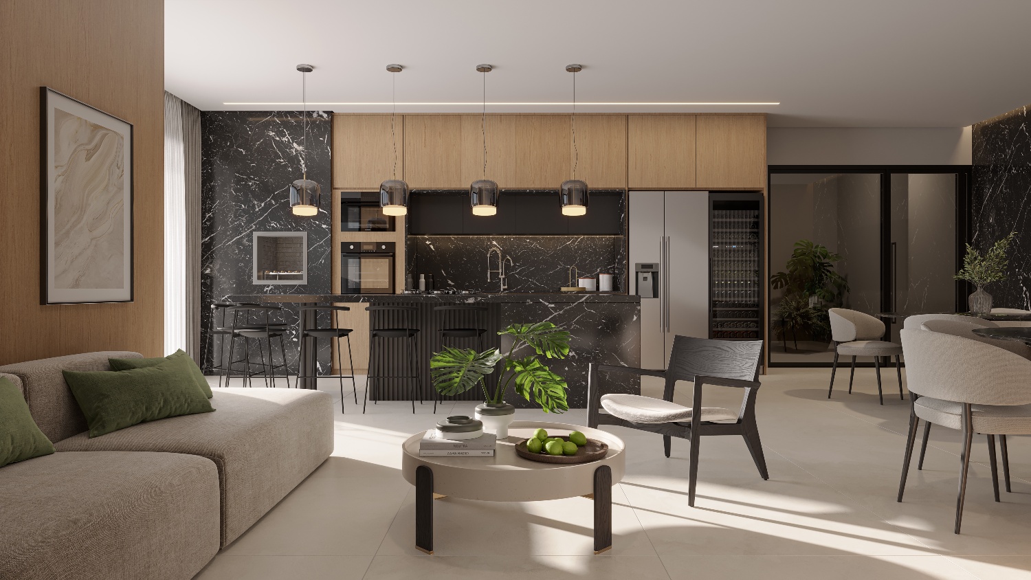 Apartamento no Edifício Positano Residencial em Praia Brava - foto 7