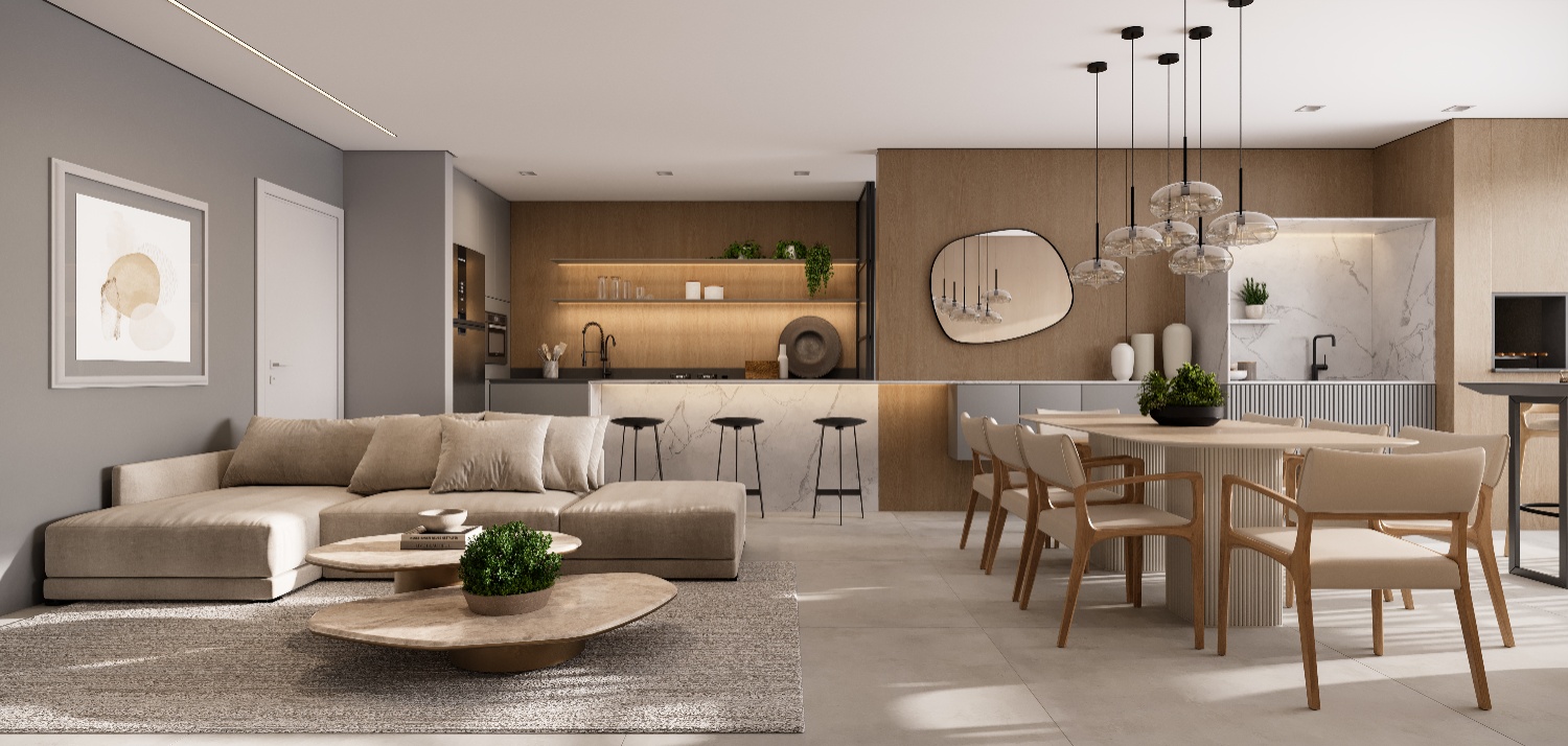 Apartamento no Edifício Positano Residencial em Praia Brava - foto 8