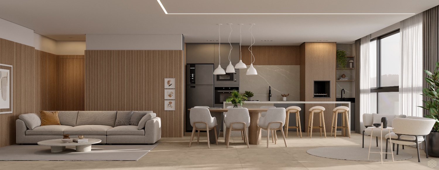 Apartamento no Edifício Positano Residencial em Praia Brava - foto 9