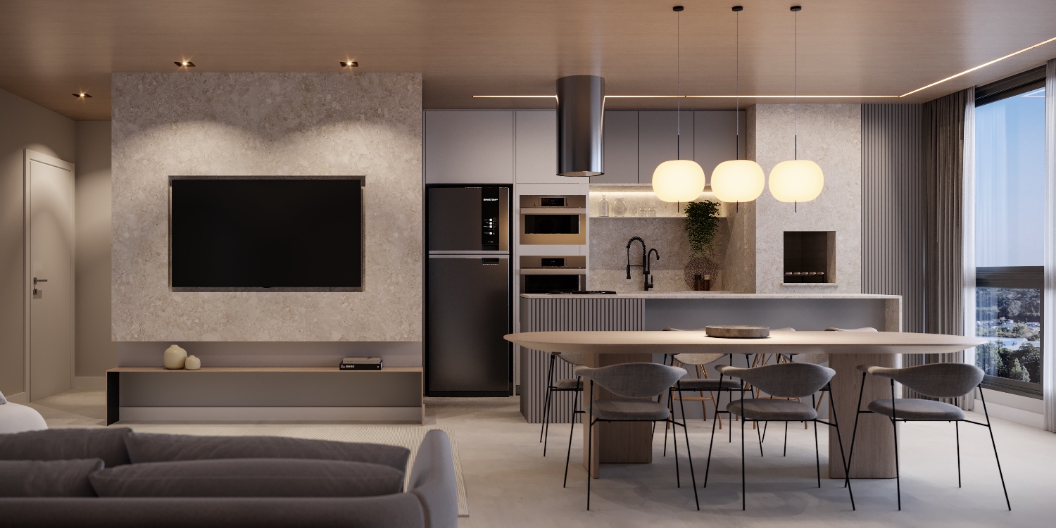 Apartamento no Edifício Positano Residencial em Praia Brava - foto 10