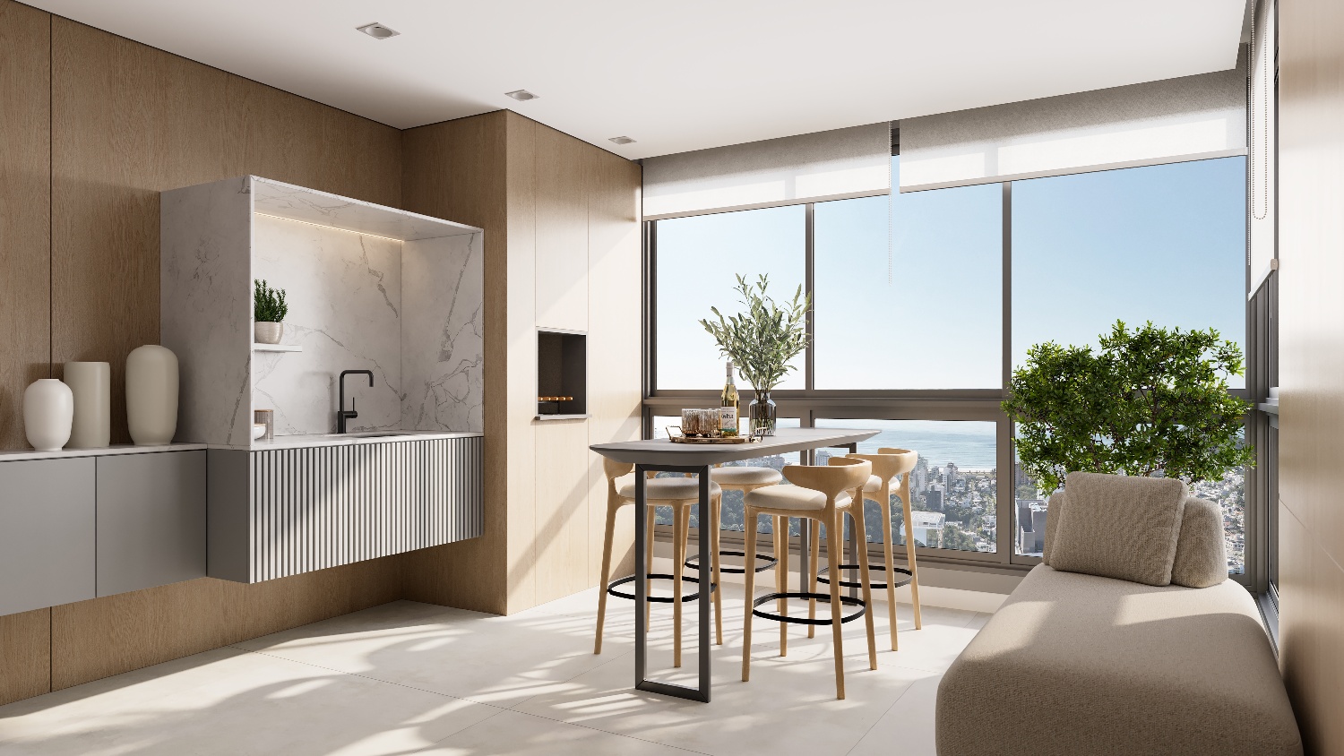 Apartamento no Edifício Positano Residencial em Praia Brava - foto 14
