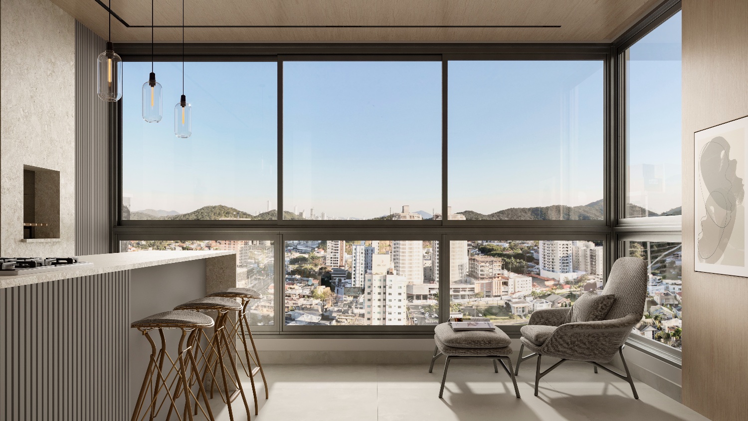 Apartamento no Edifício Positano Residencial em Praia Brava - foto 16