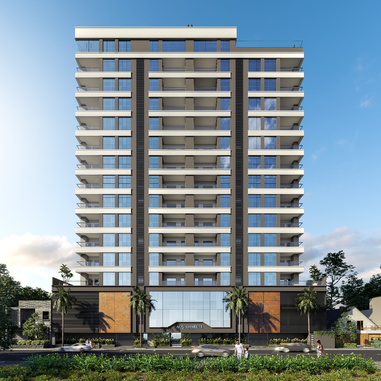 Apartamento no Edifício Aquamarine Residence em Porto Belo - foto 5