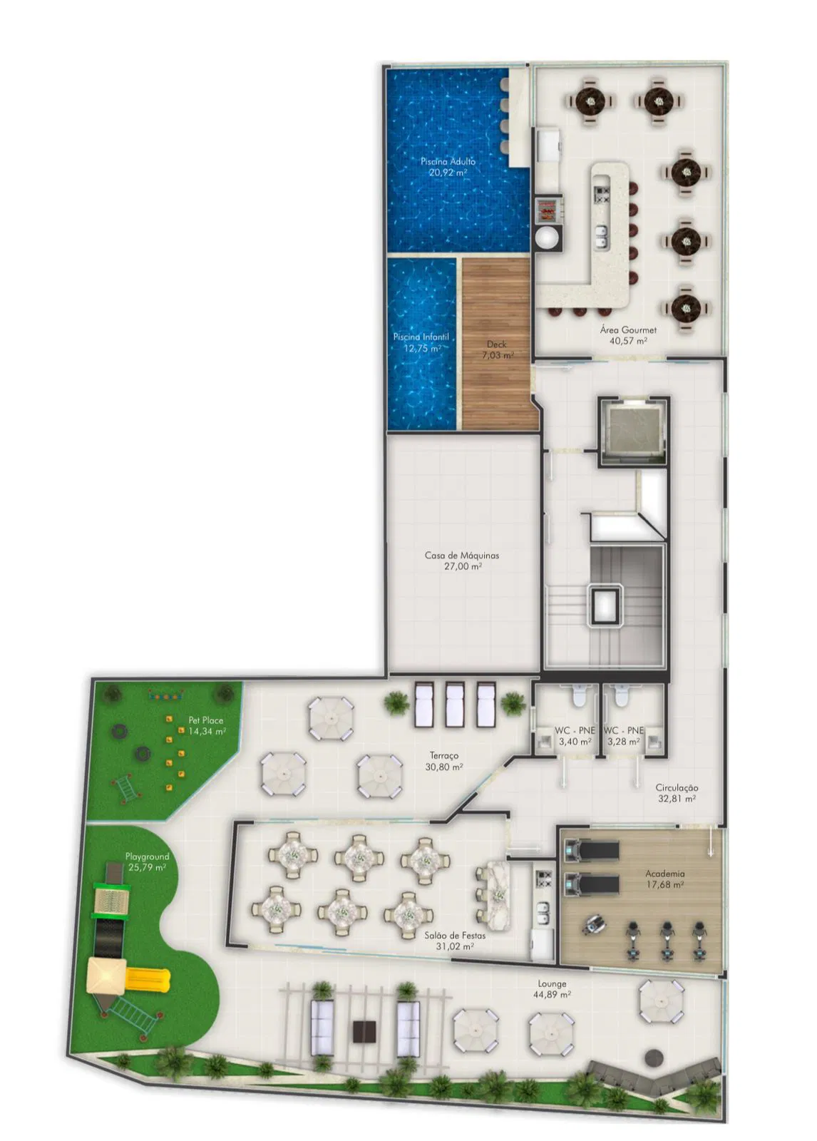 Apartamento no Edifício Soft Breeze em Porto Belo - foto 10