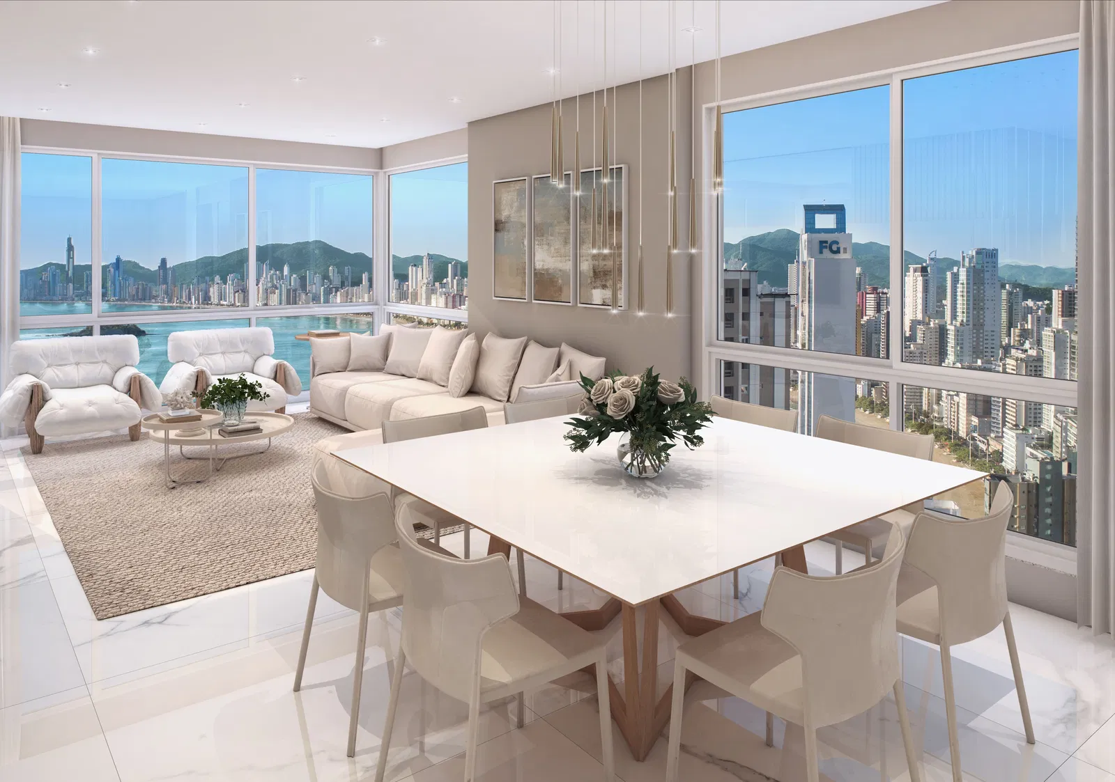 Apartamento no Ed. Blue Coast na Barra Norte em Balneário Camboriú - foto 4