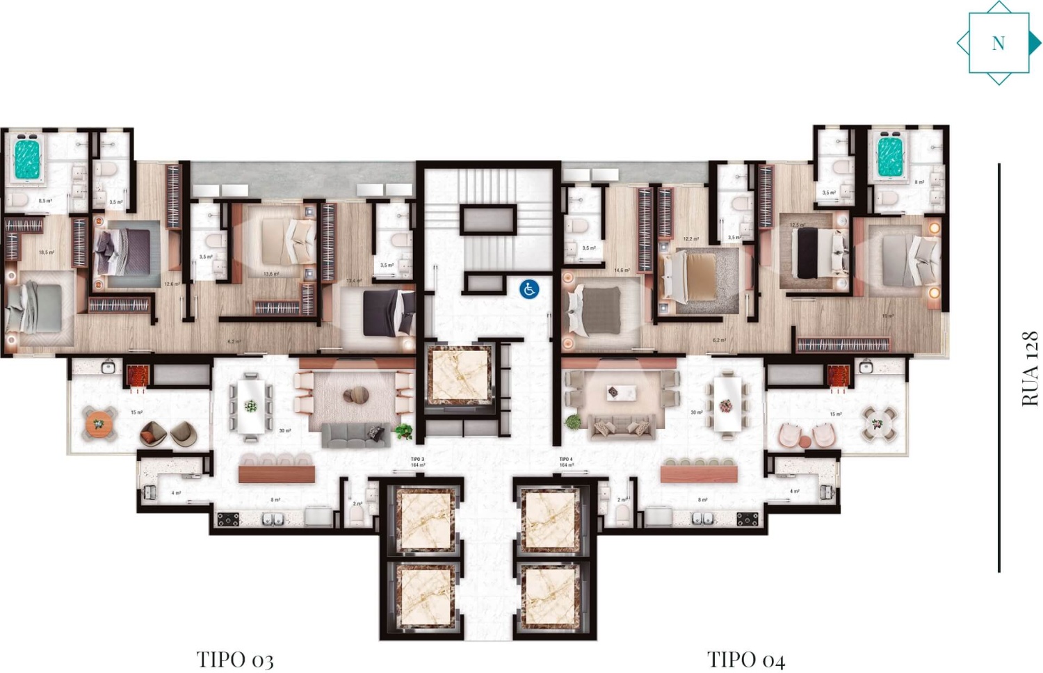 Apartamento no Edifício La Rocca em Itapema - foto 17