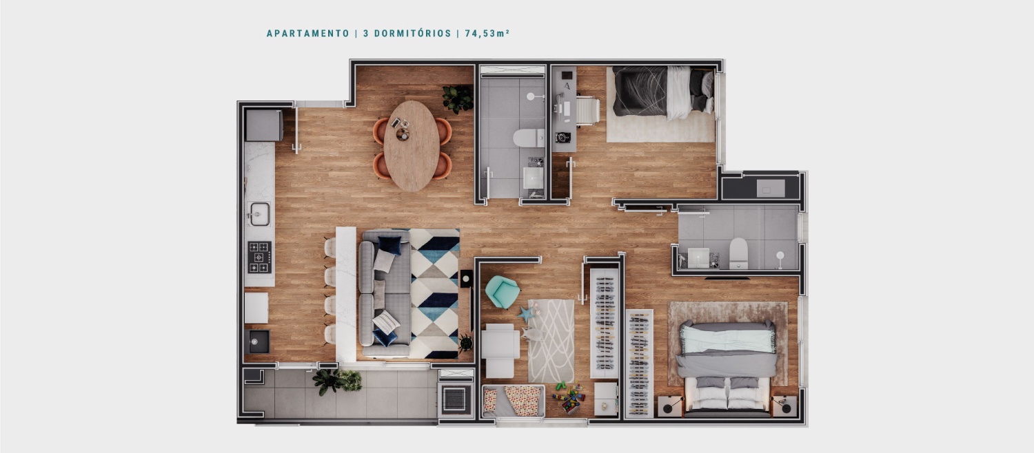 Apartamento no Edifício Vitta Home Resort em Praia Brava - foto 20