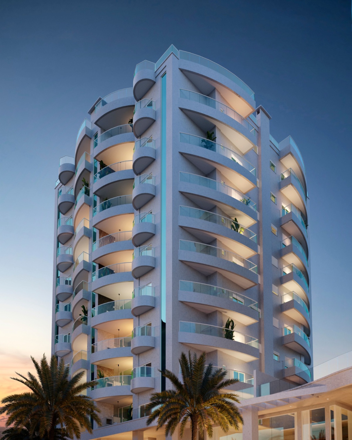 Apartamento no Ed. Reserva Figueira na Praia Brava - Praia Brava/SC