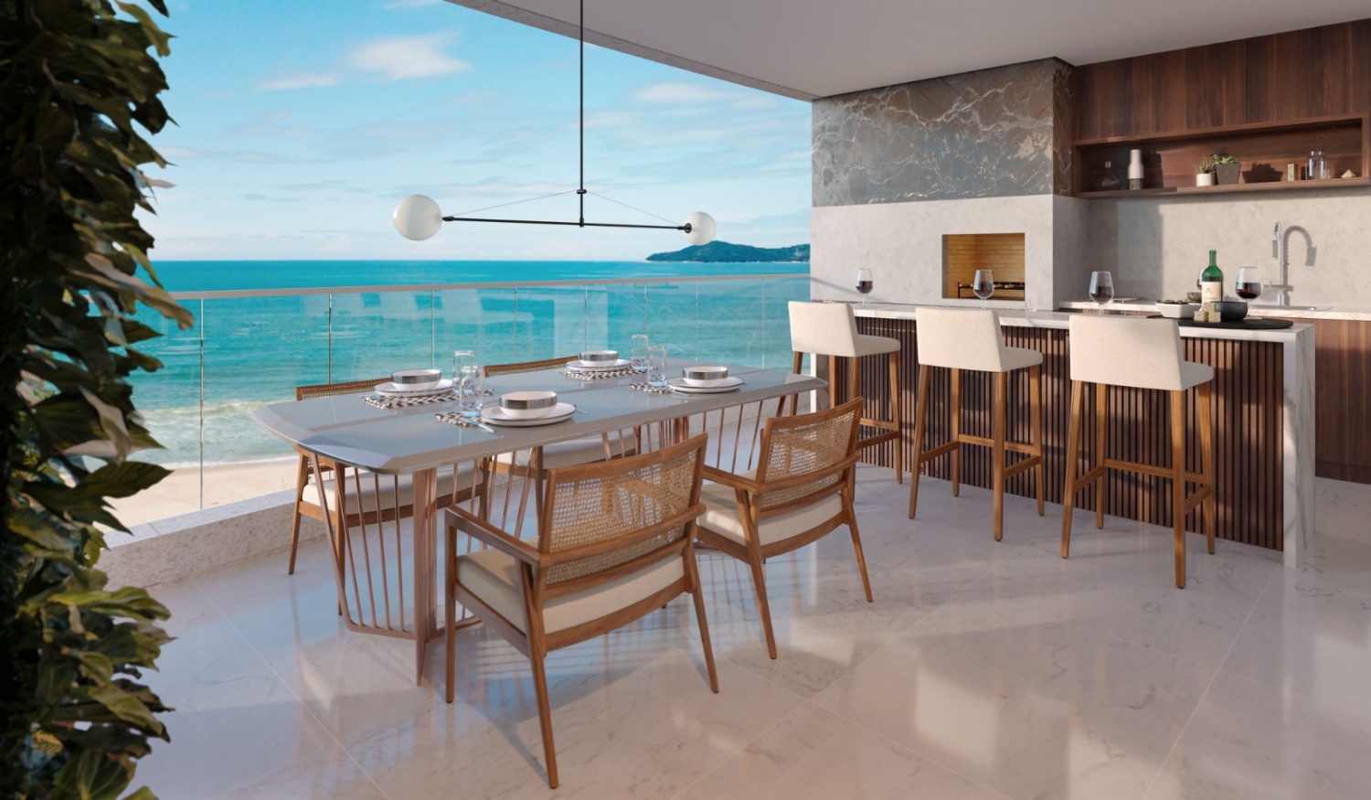 Apartamento no Ed. Reserva Figueira na Praia Brava - Praia Brava/SC - foto 3