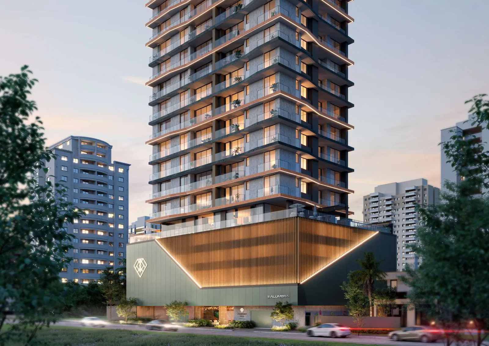 Apartamento no Ed. Diamond Hill Residence em Porto Belo - foto 2