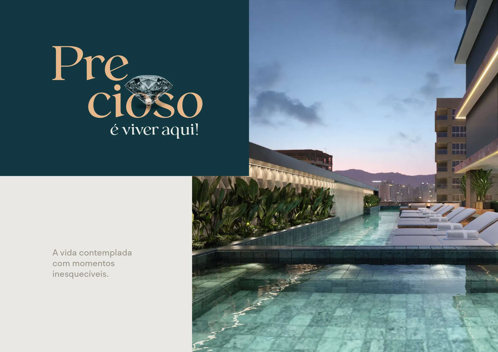 Apartamento no Ed. Diamond Hill Residence em Porto Belo - foto 3
