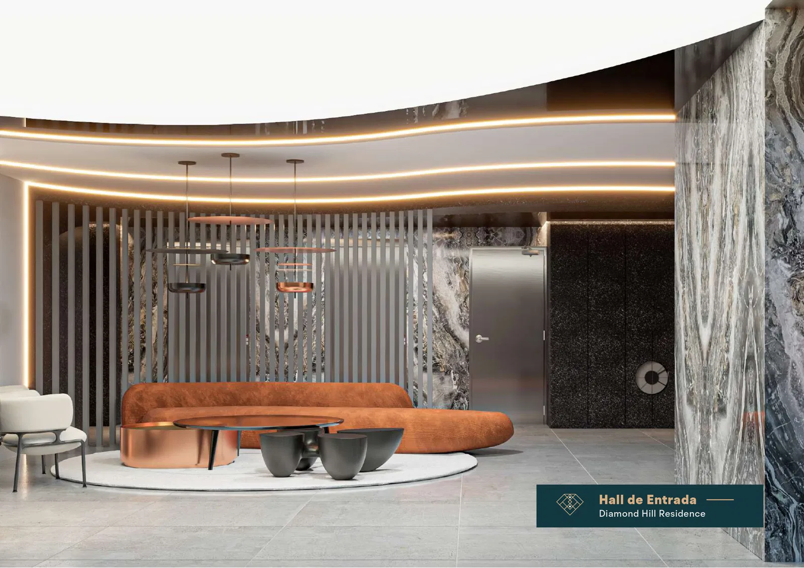 Apartamento no Ed. Diamond Hill Residence em Porto Belo - foto 4