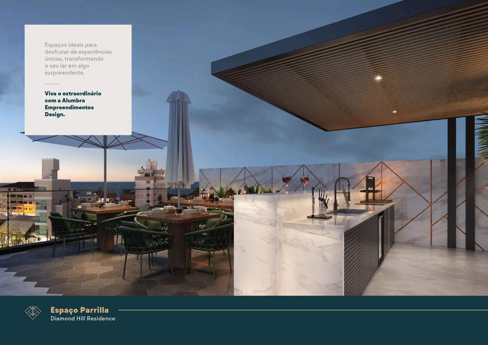 Apartamento no Ed. Diamond Hill Residence em Porto Belo - foto 11