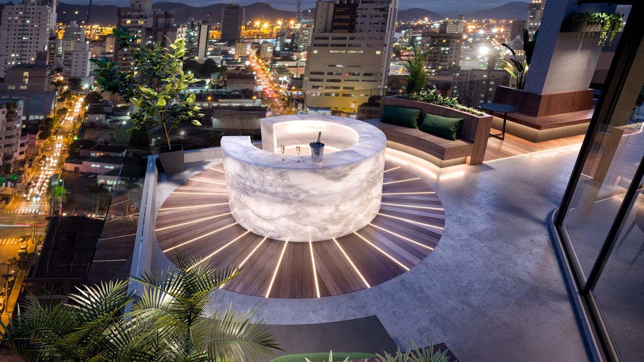 Apartamento no Residencial Sky Brava na Praia Brava - foto 3