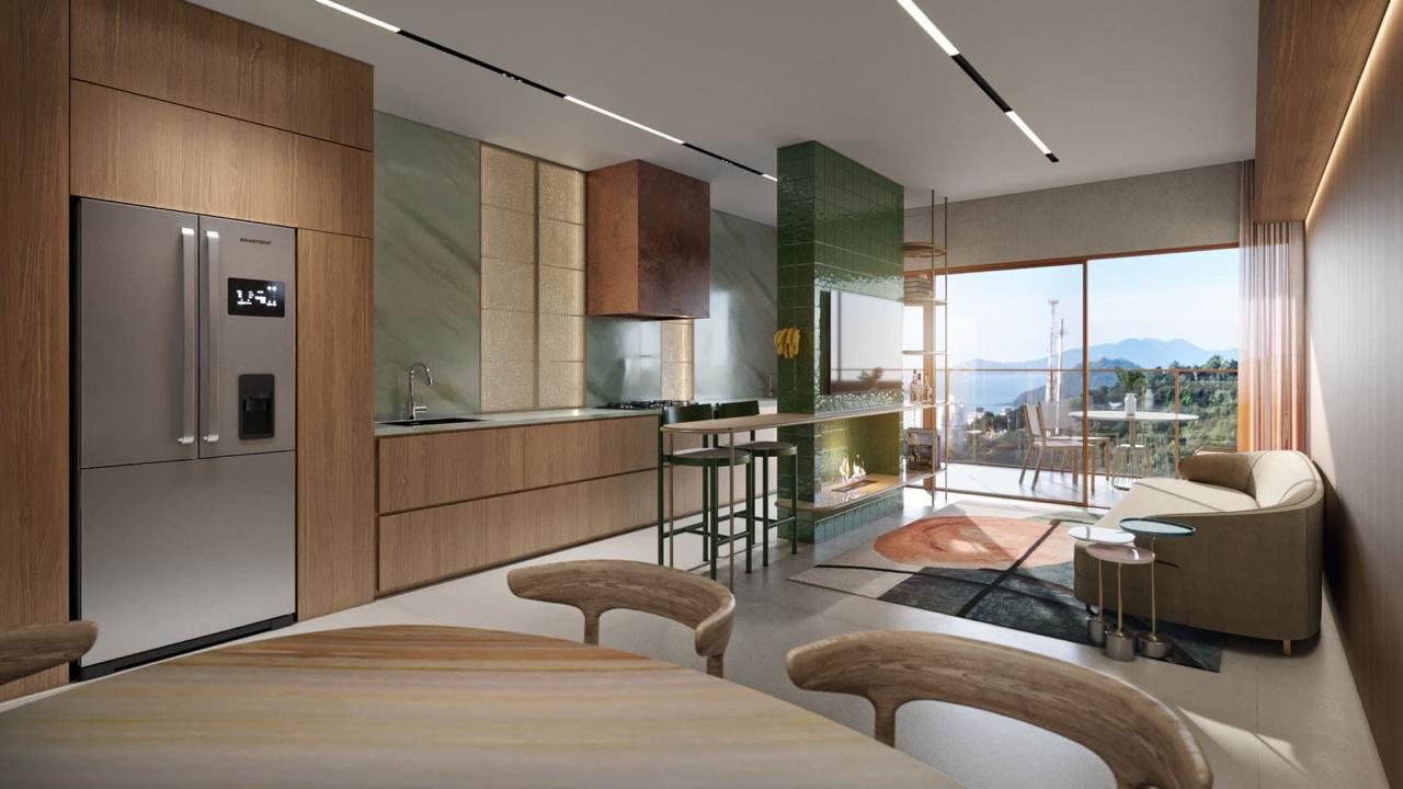 Apartamento no Ed. Brava Ocean Home Club na Praia Brava - foto 4
