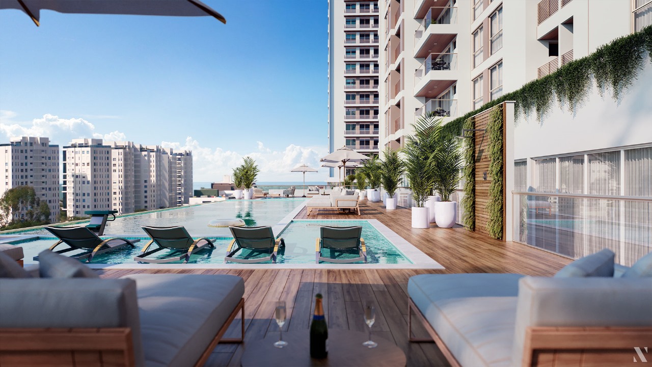 Apartamento no Ed. Torres da Brava Sirena na Praia Brava - foto 3