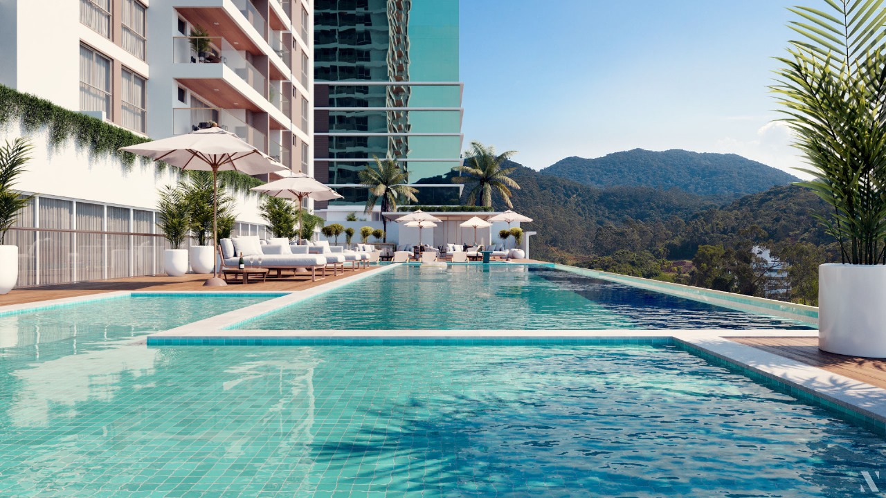Apartamento no Ed. Torres da Brava Sirena na Praia Brava - foto 4