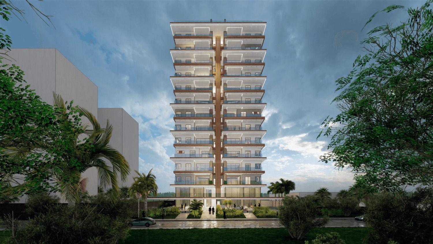 Apartamento no Ed. Jardins da Brava na Praia Brava - foto 3