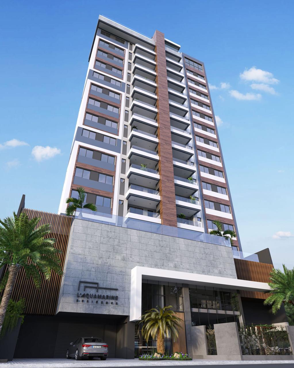 Apartamento no Ed. L´Aquamarine em Praia Brava