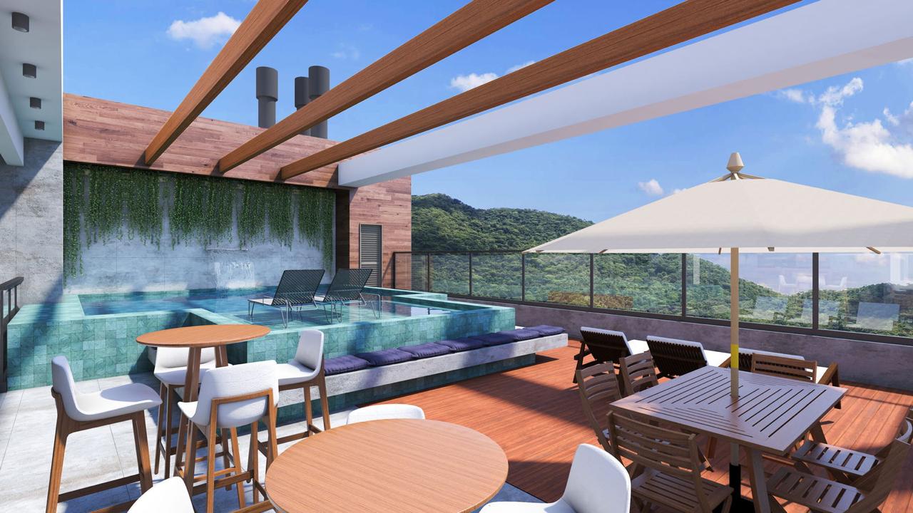 Apartamento no Ed. L´Aquamarine em Praia Brava - foto 6