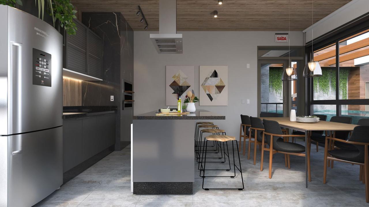 Apartamento no Ed. L´Aquamarine em Praia Brava - foto 8
