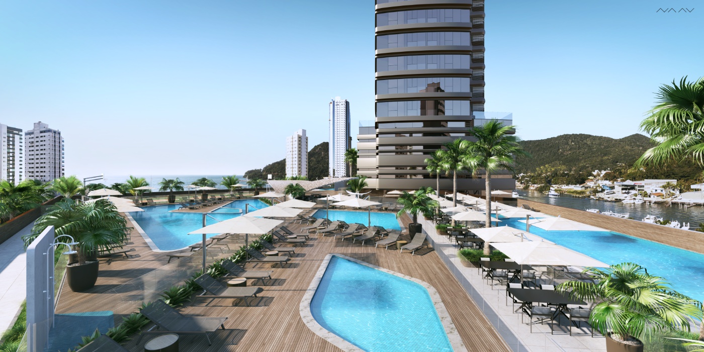 Apartamento no Ed. Yachthouse by Pininfarina na Barra Sul em Balneário Camboriú - foto 4