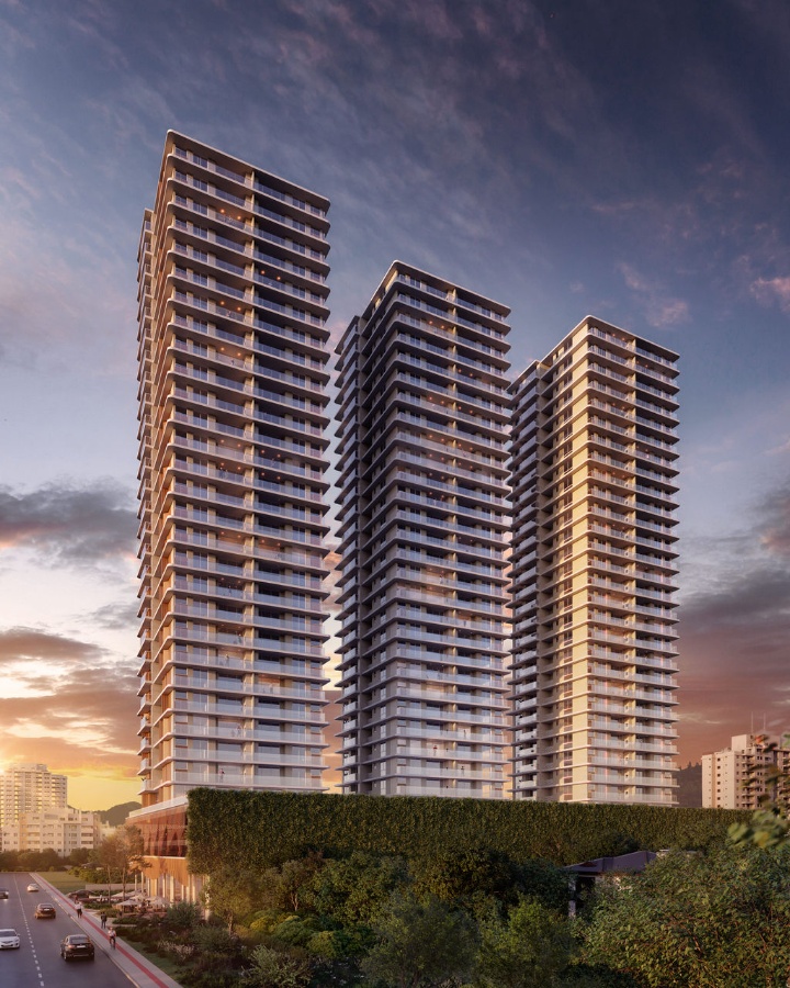 Apartamento no Ed. Brava Ocean Home Club na Praia Brava
