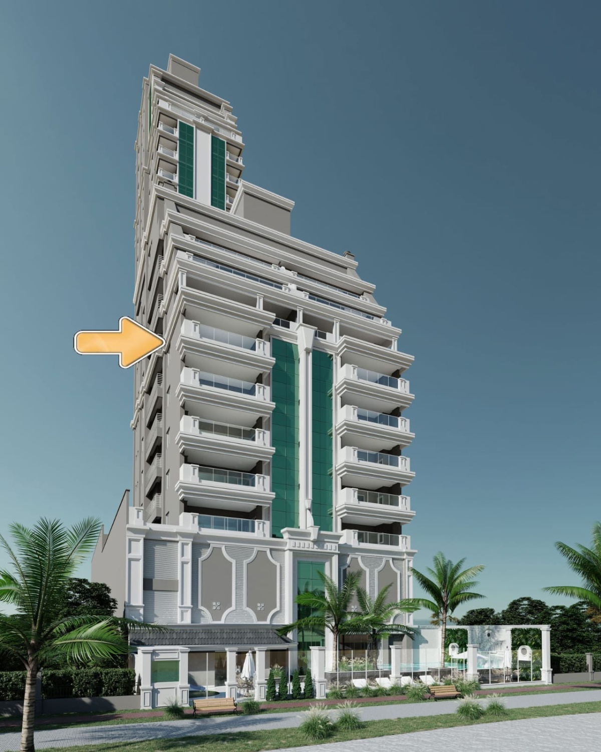 Apartamento no Edifício Le Biarritz Residence em Itapema - foto 3