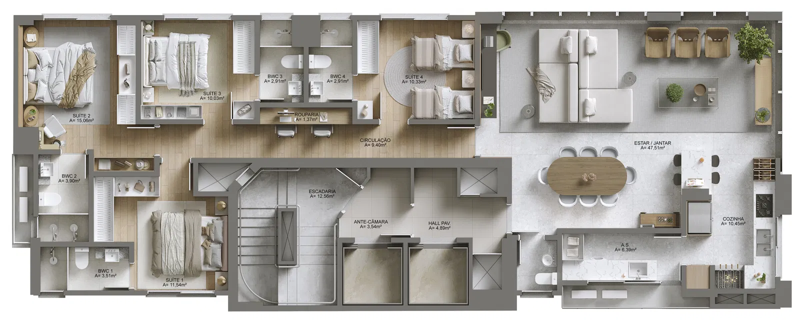 Apartamento no Edifício Mares do Sul em Itapema - foto 12