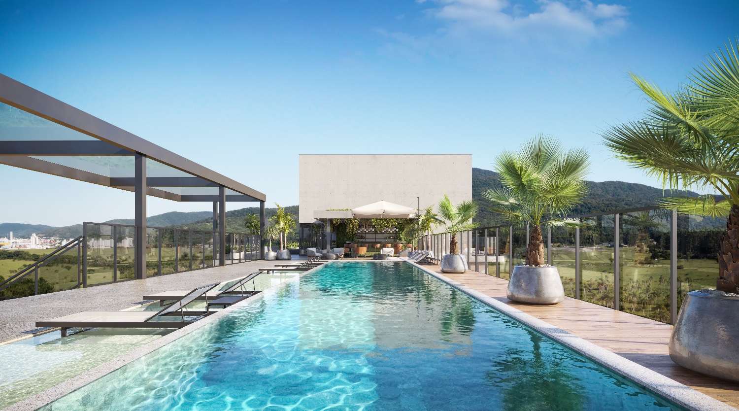 Studio no Edifício Voz no VivaPark em Porto Belo