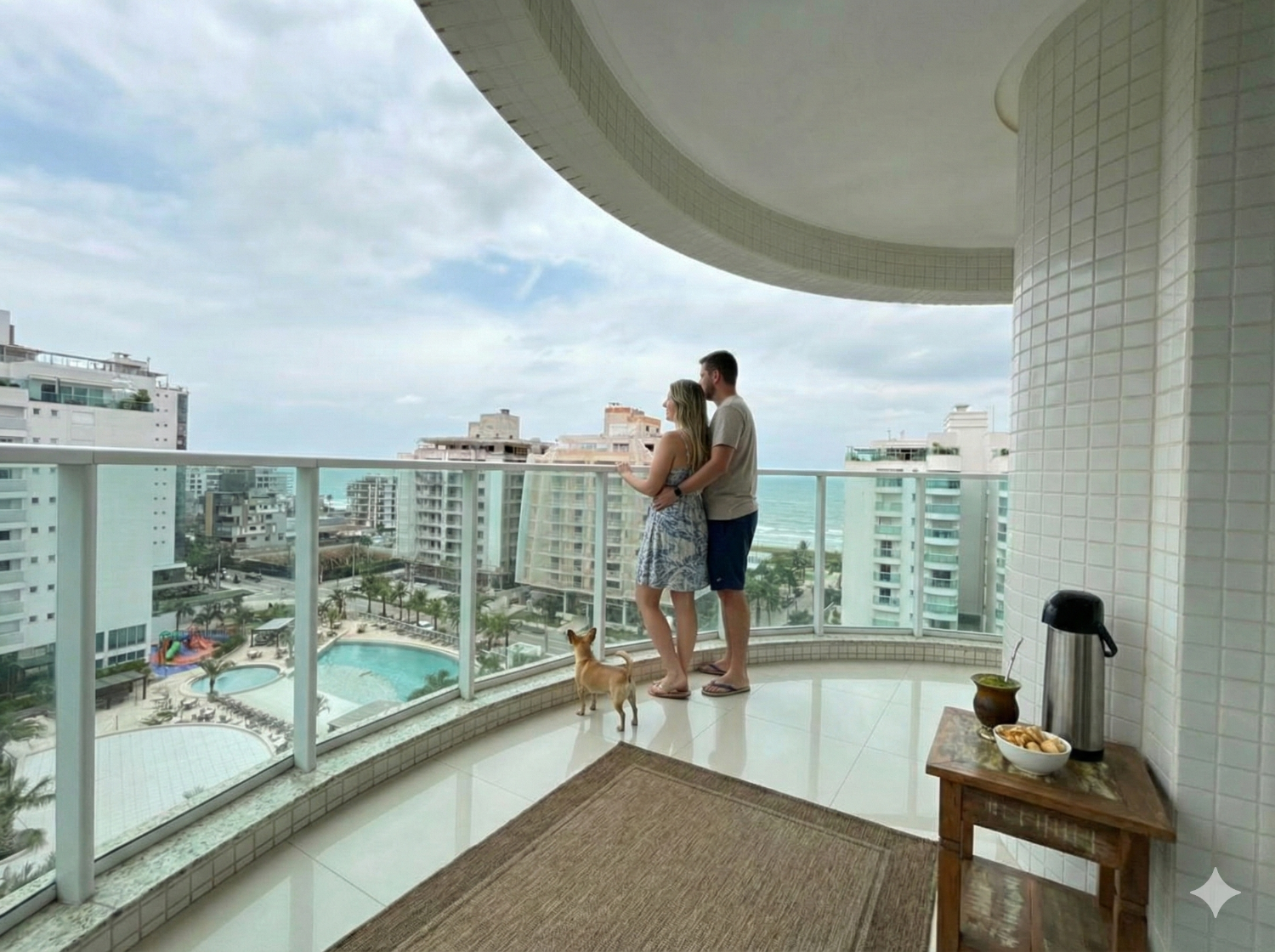 Apartamento no Ed. Brava Beach Aroeira na Praia Brava