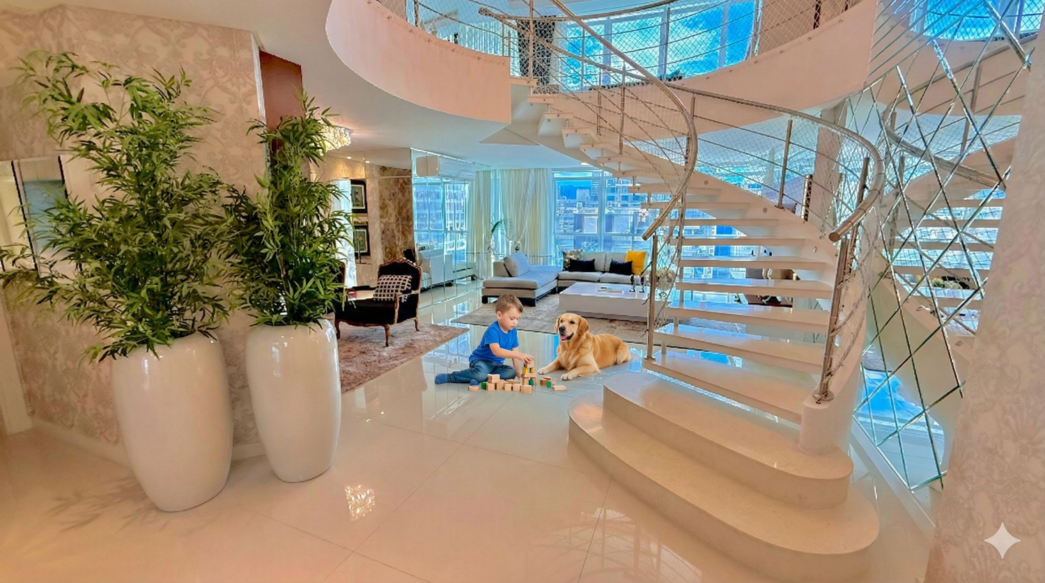 Apartamento Duplex no Edifício Dubai Tower Residence em Meia Praia - Itapema/SC