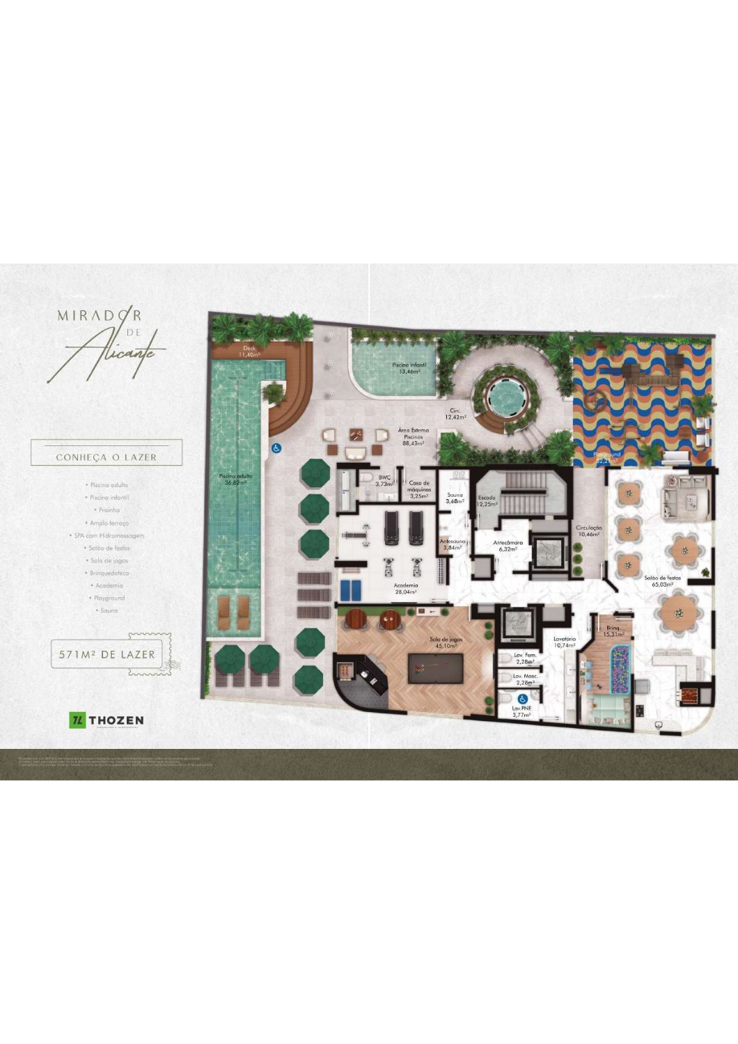 Apartamento no Ed. Mirador do Alicante em Porto Belo - foto 14