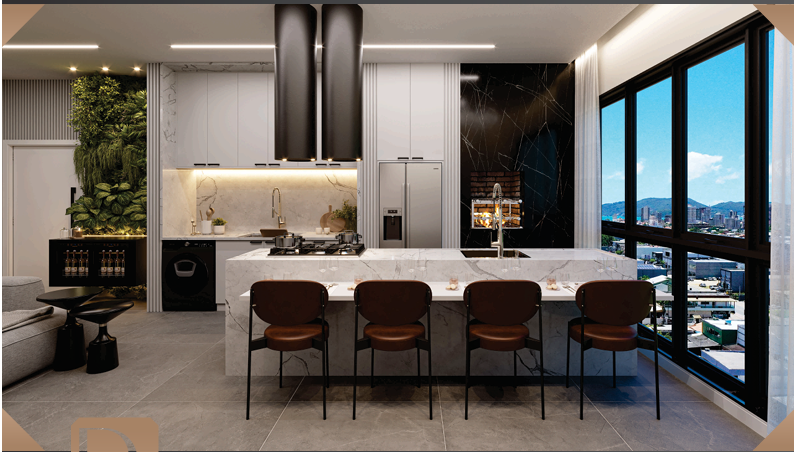 Apartamento no Ed. Downtown Bloulevard em Porto Belo - foto 9
