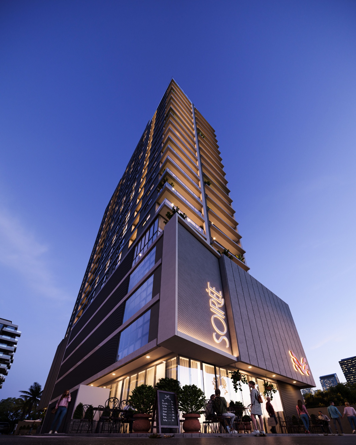 Apartamento no Edifício Soirée em Porto Belo