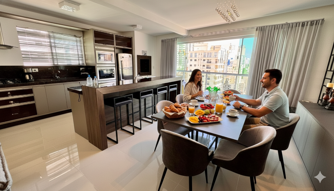 Apartamento no Ed. Gran Torino em Balneário Camboriú