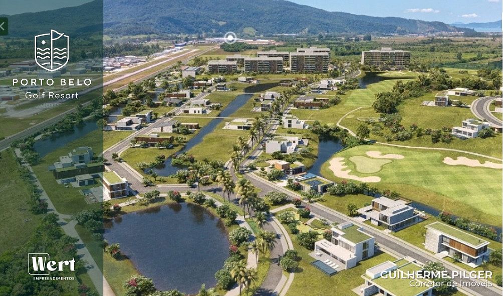 Terreno no Condomínio Porto Belo Golf Resort em Porto Belo