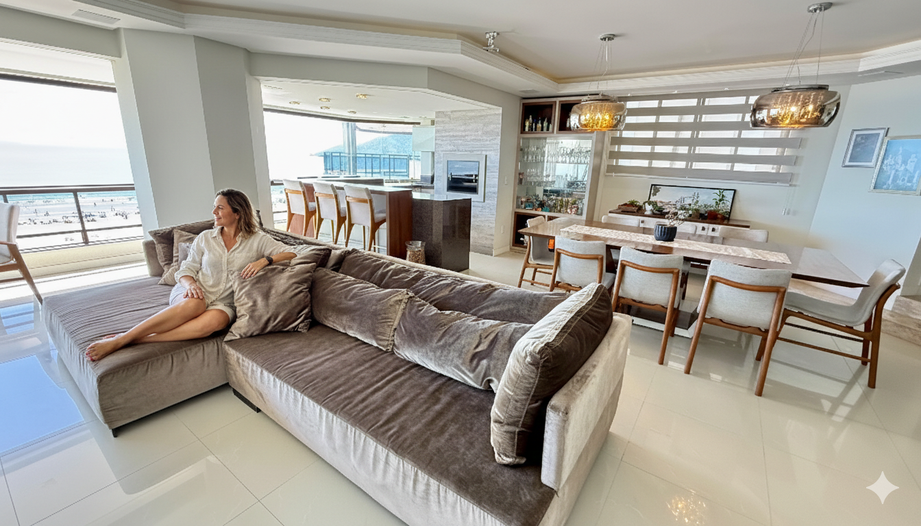 Apartamento no Ed. Nina Schurmann em Balneário Camboriú - foto 2