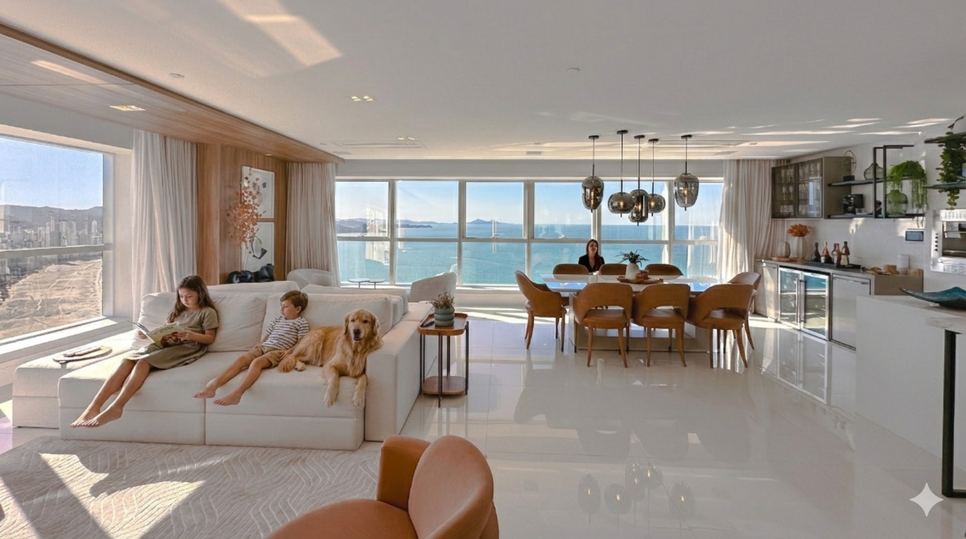 Apartamento no Ed. Epic Tower em Balneário Camboriú