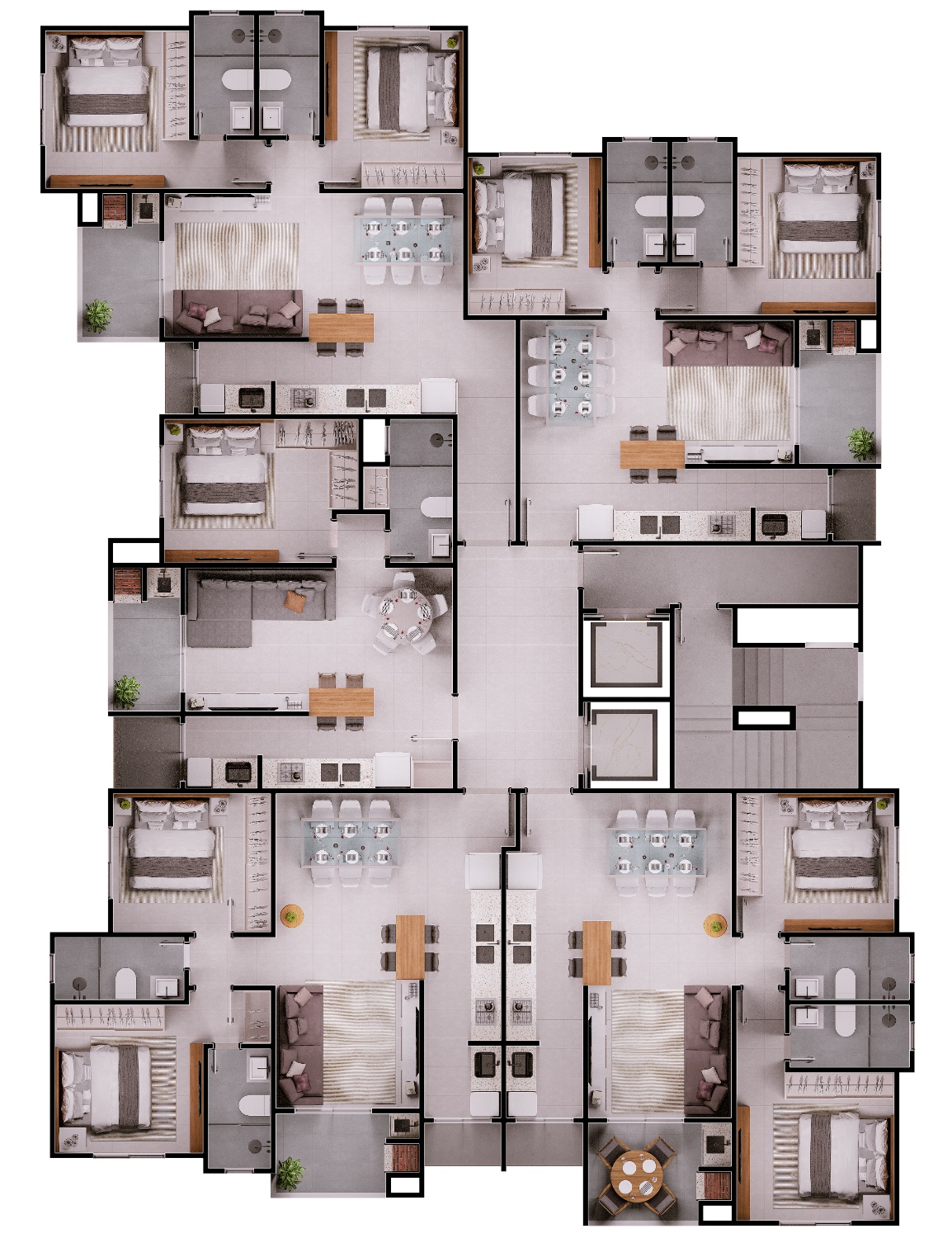 Apartamento no Ed. Manu Bay na Praia Brava - foto 21