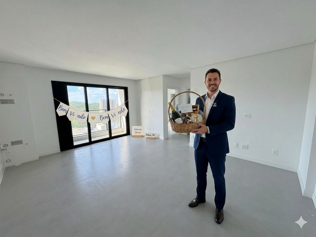 Apartamento no Edifício Brava Breeze Residence na Praia Brava