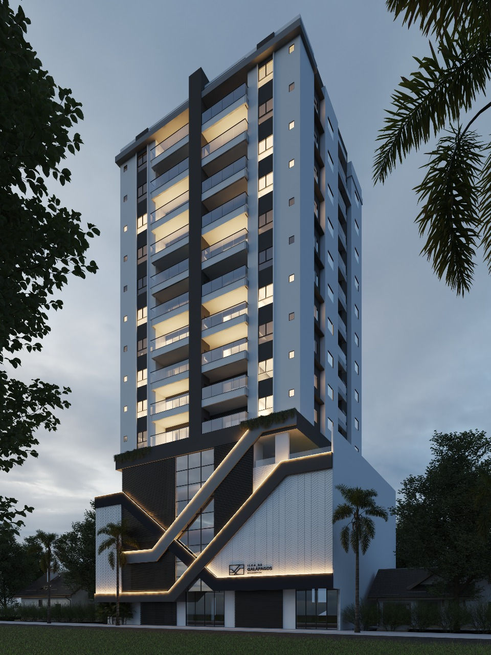 Apartamento no Ed. Ilha de Galápagos em Porto Belo - foto 2