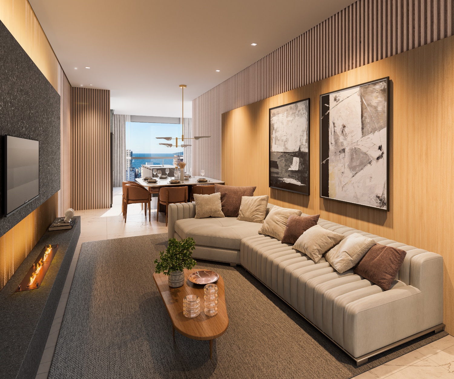 Apartamento no Ed. Selenitá em Perequê - Porto Belo - foto 4