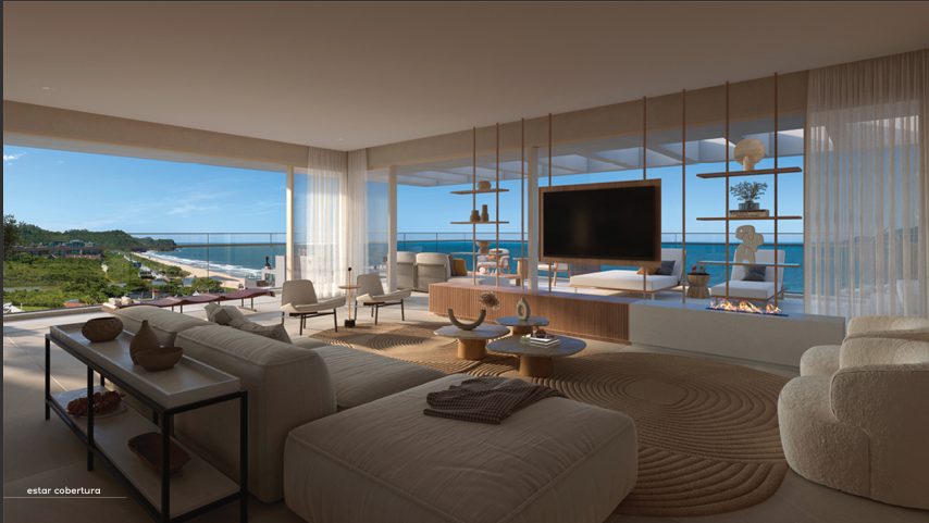 Cobertura no Ed. Aura Living Home na Praia Brava