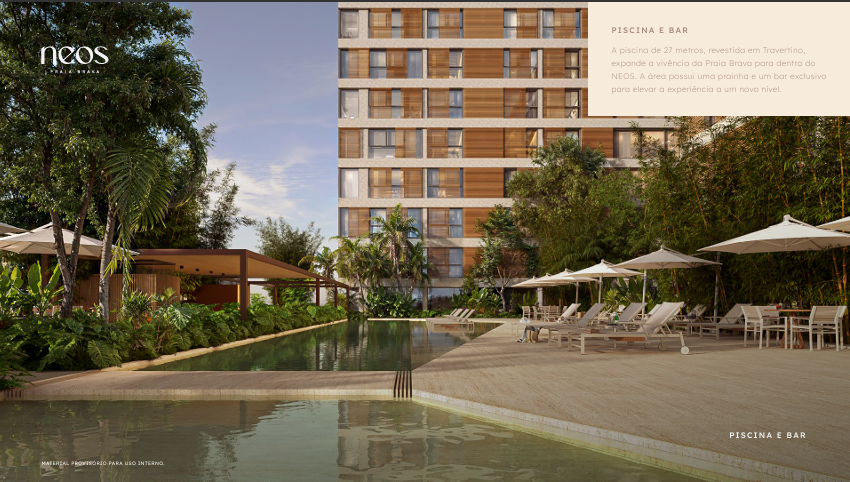 Cobertura no Edifício Neos na Praia Brava - foto 11